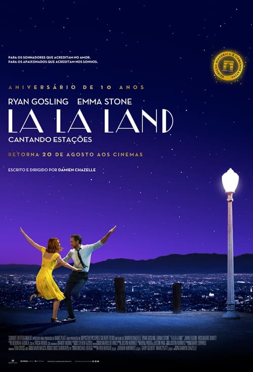 Pôster de La La Land - Cantando Estações (Relançamento)